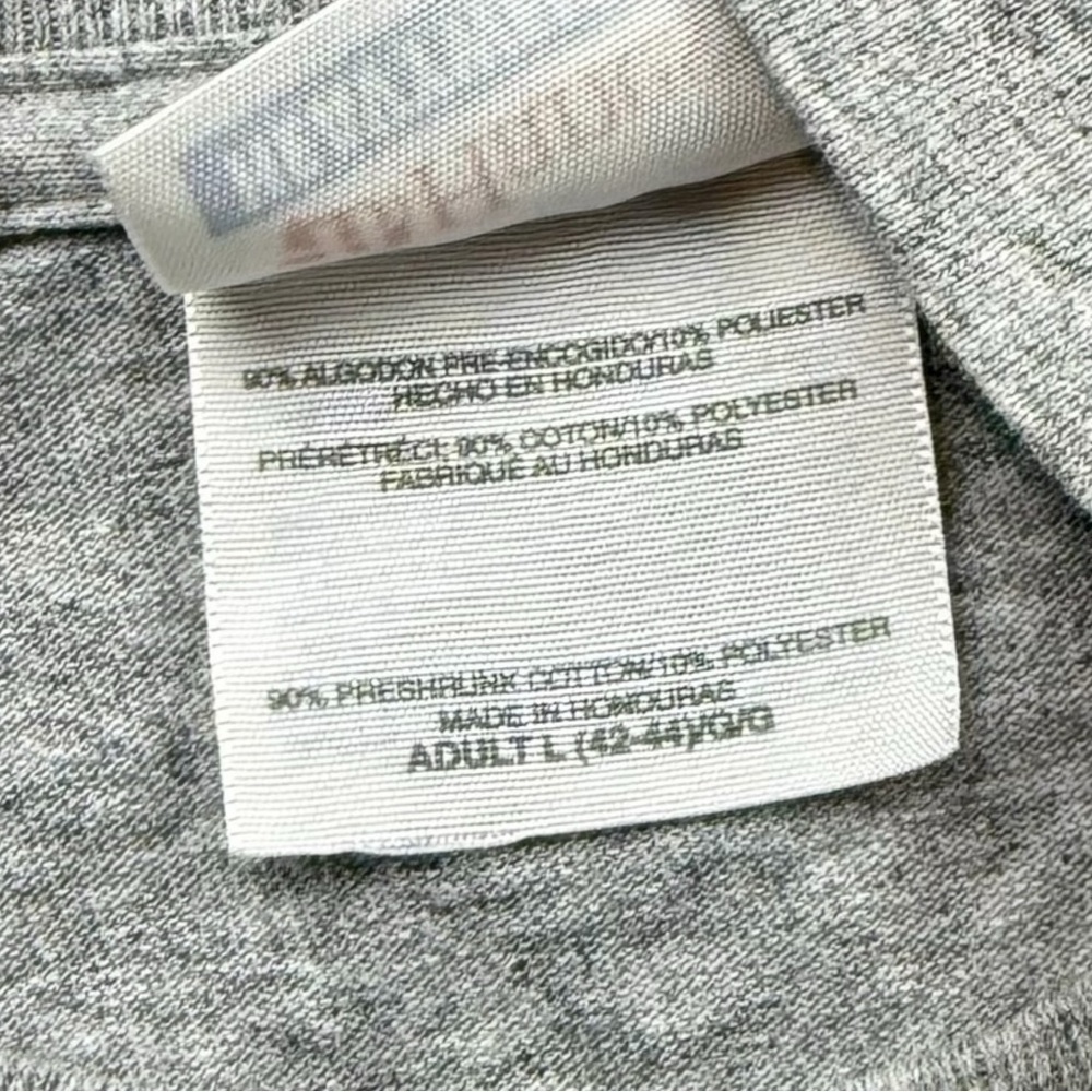 Hanes Hilton Head Island Graphic Tee Womens L Gray Relaxed Fit Souvenir Shirt - Picture 5 of 9